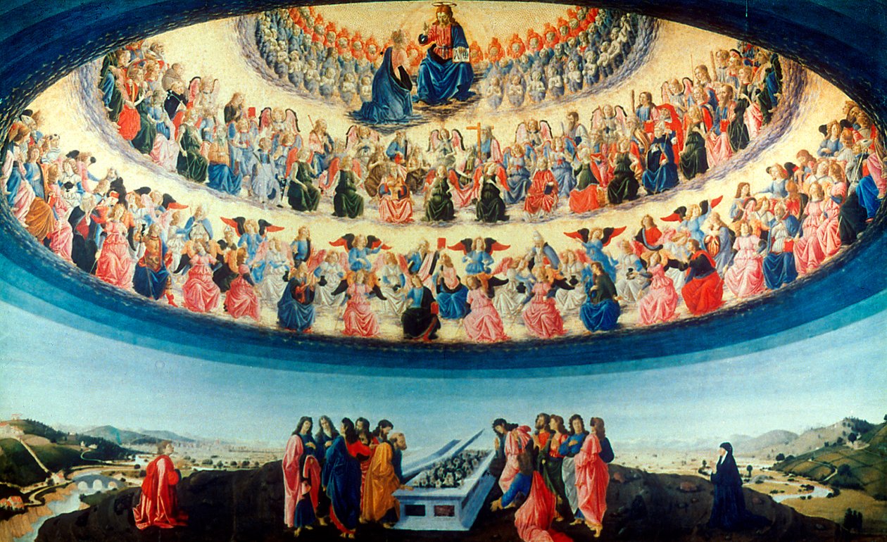 Mariä Himmelfahrt, ca. 1475-1476 von Francesco Botticini