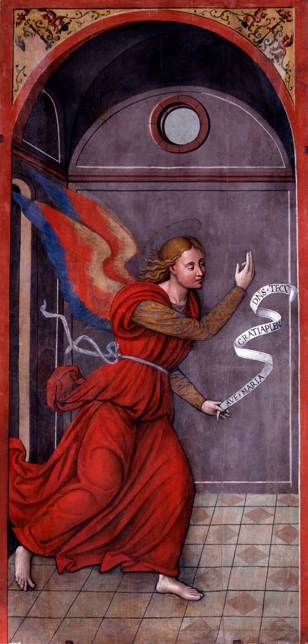 Verkündigung: Erzengel Gabriel von Francesco Brea