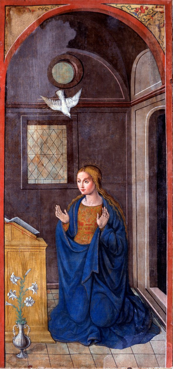 Verkündigung: Maria von Francesco Brea