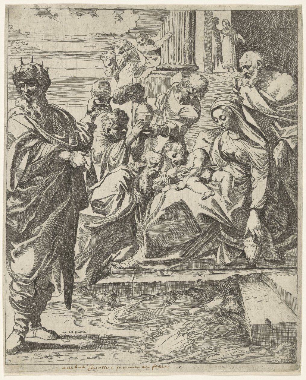 Anbetung der Könige von Francesco Brizio (attributed to)