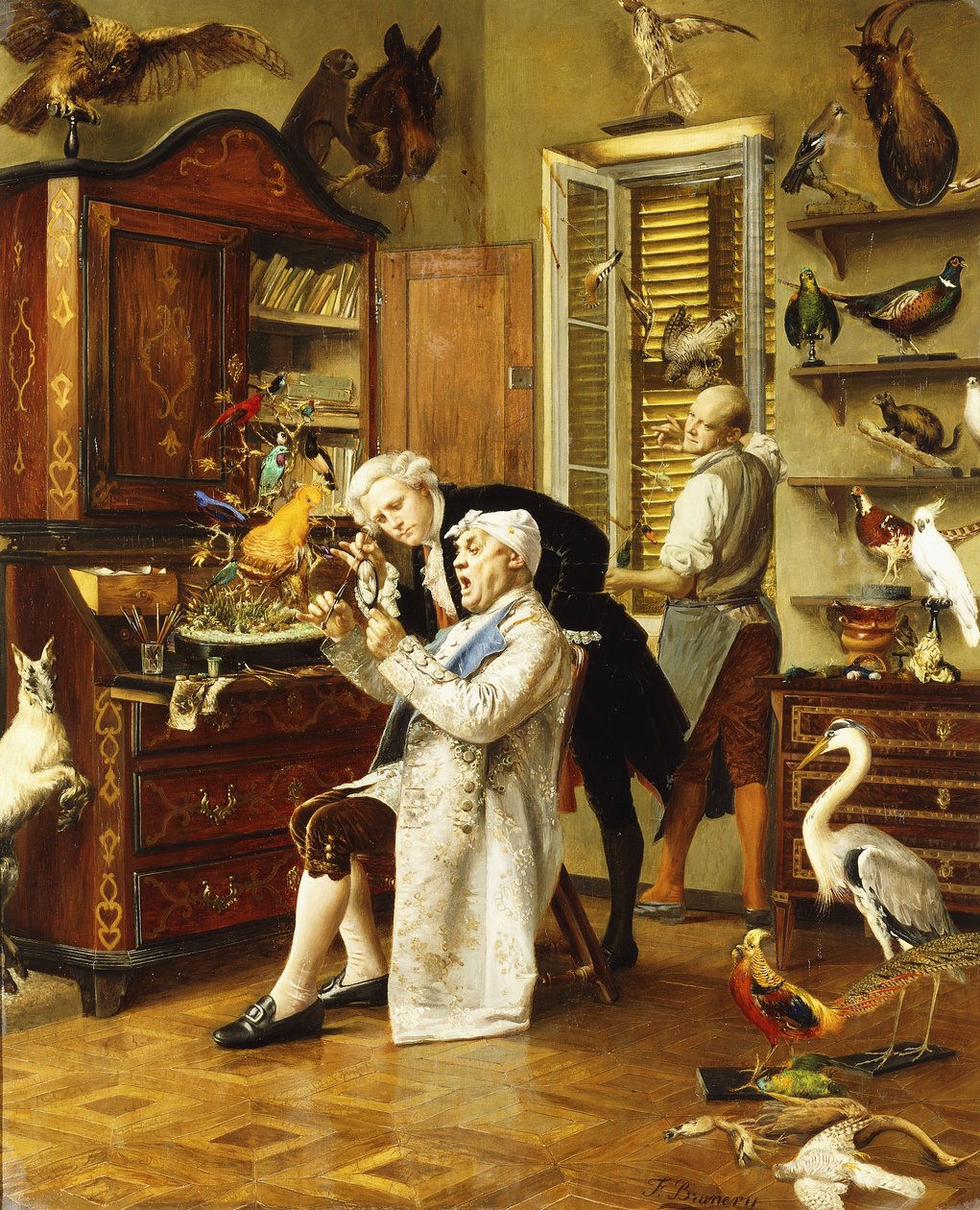 Der Präparator von Francesco Brunery