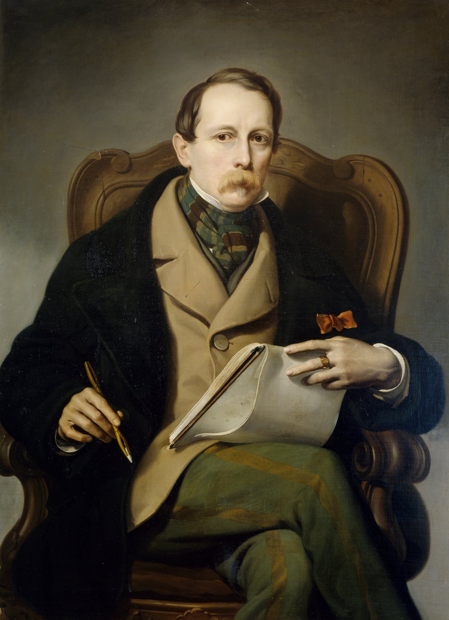 Selbstporträt von Francesco Coghetti