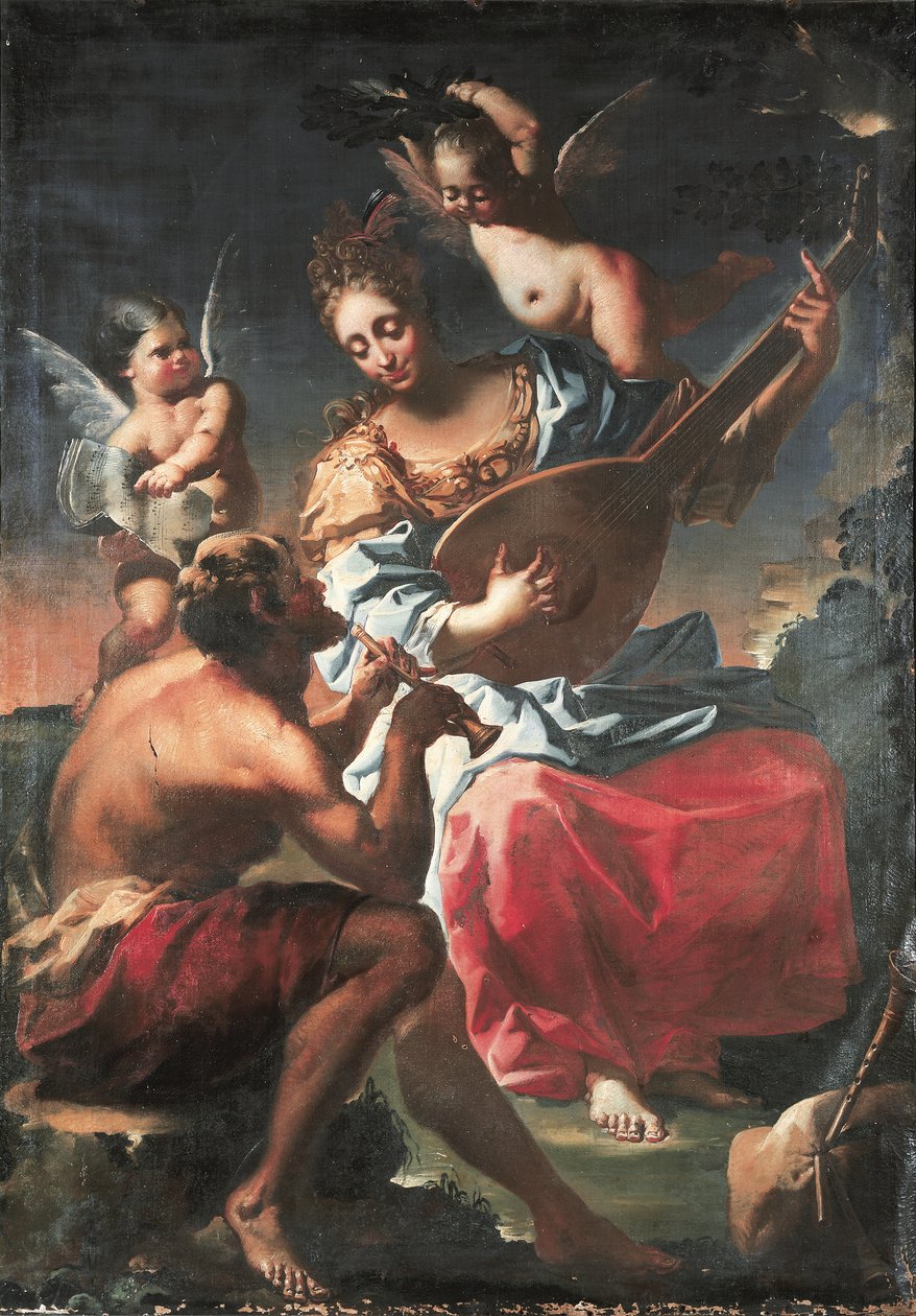 Allegorie der Musik von Francesco Conti