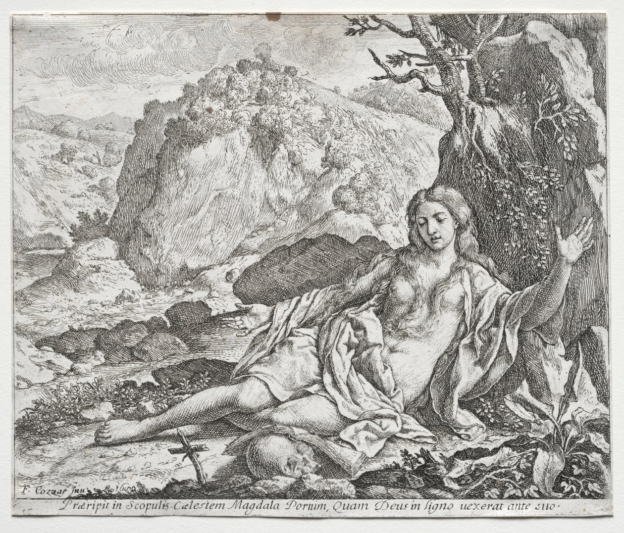 Die reuige Magdalena von Francesco Cozza
