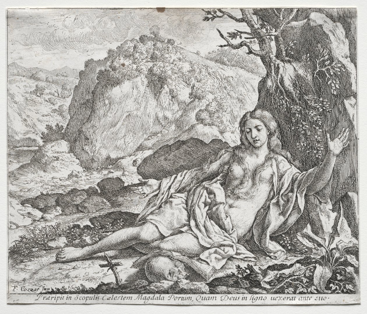 Die reuige Magdalena, 1650 von Francesco Cozza