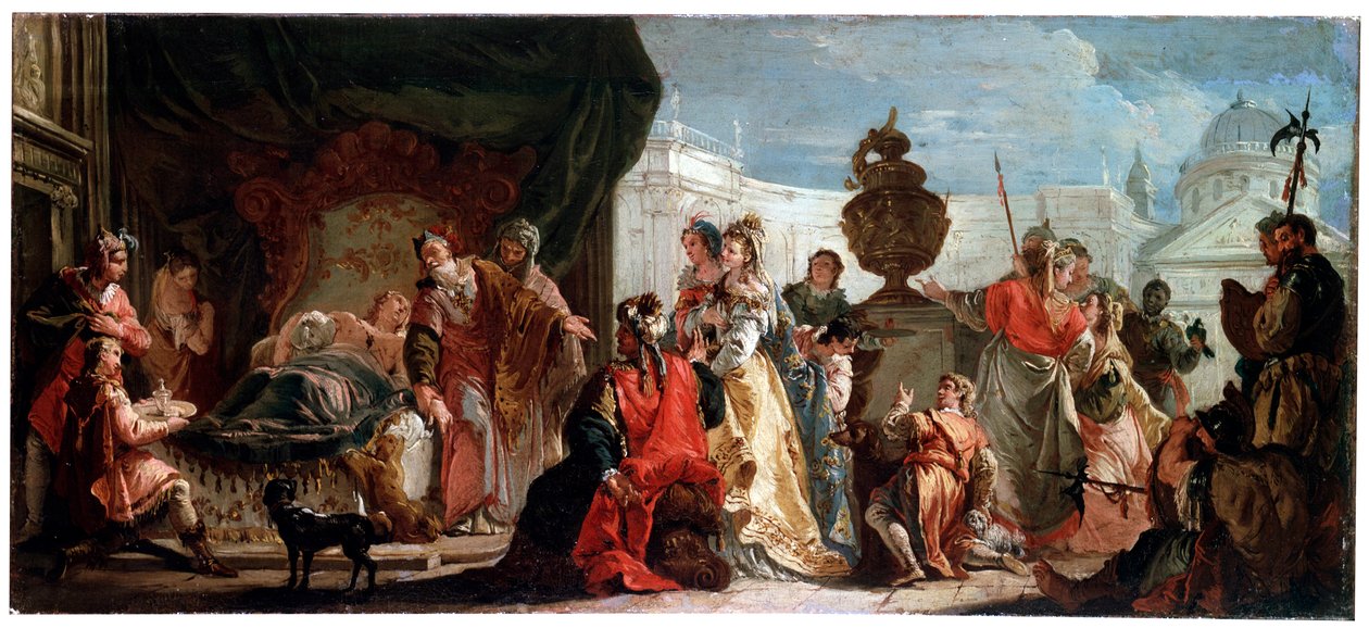 Antiochus und Stratonike von Francesco Fontebasso