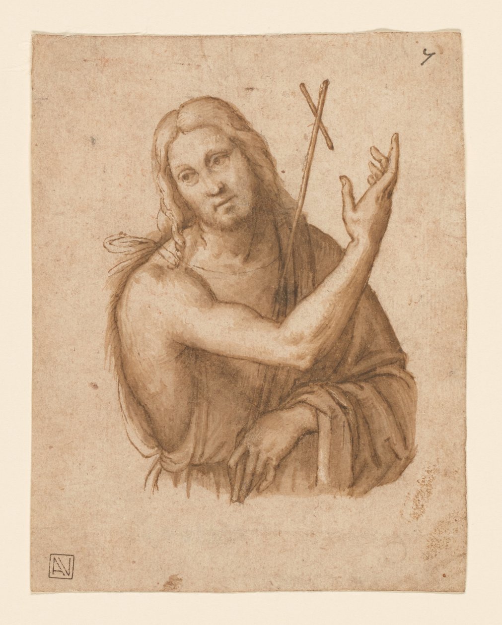 Johannes der Täufer von Francesco Francia