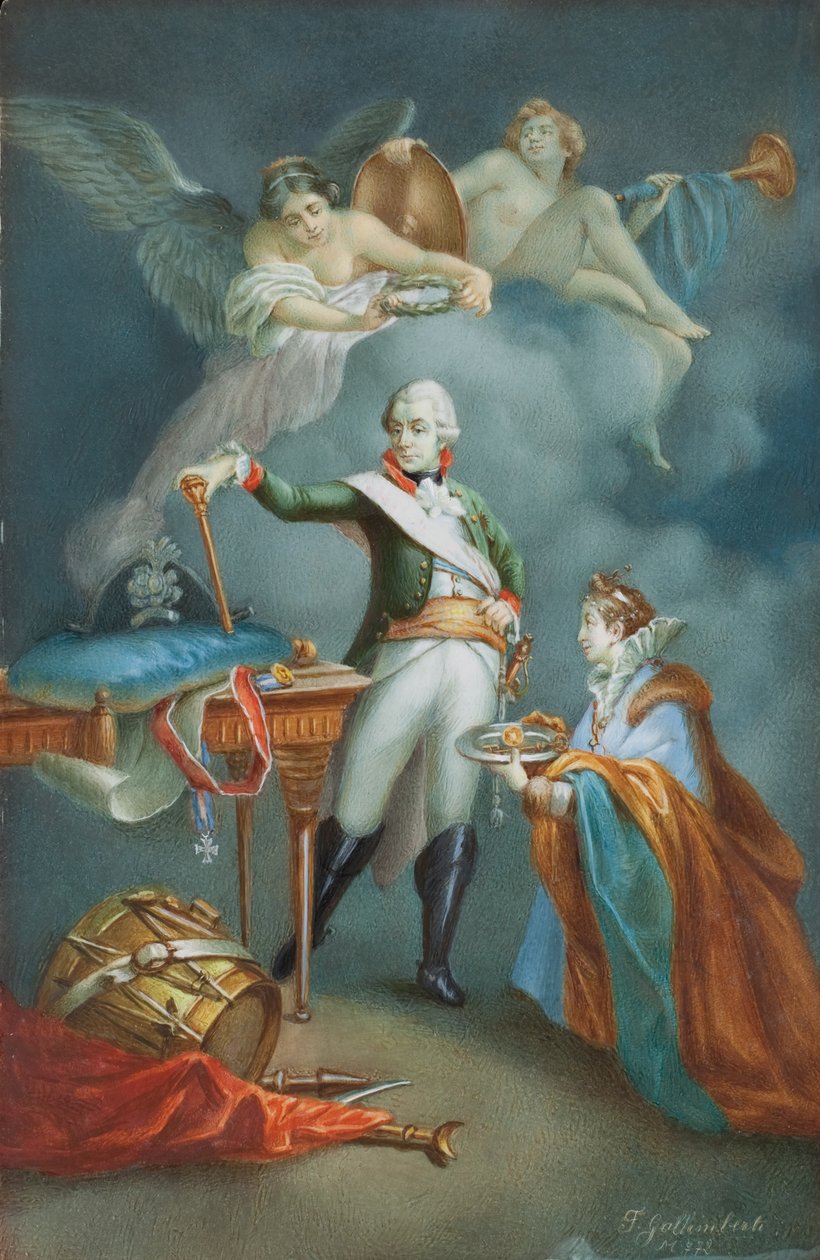 Generalmajor Aleksandr Wassiljewitsch Suworow von Francesco Gallimberti