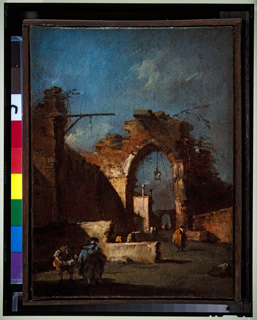 Ein Capriccio-Paar von Francesco Guardi