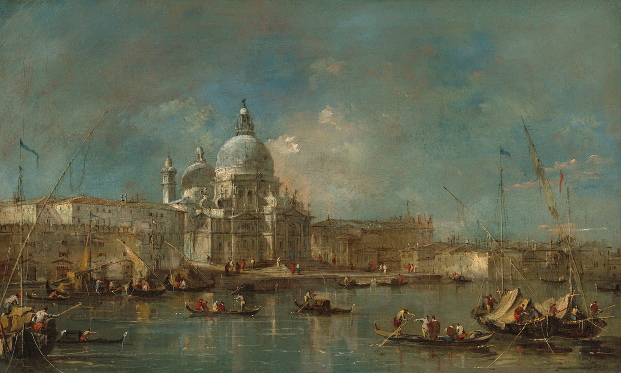 Santa Maria della Salute von Francesco Guardi