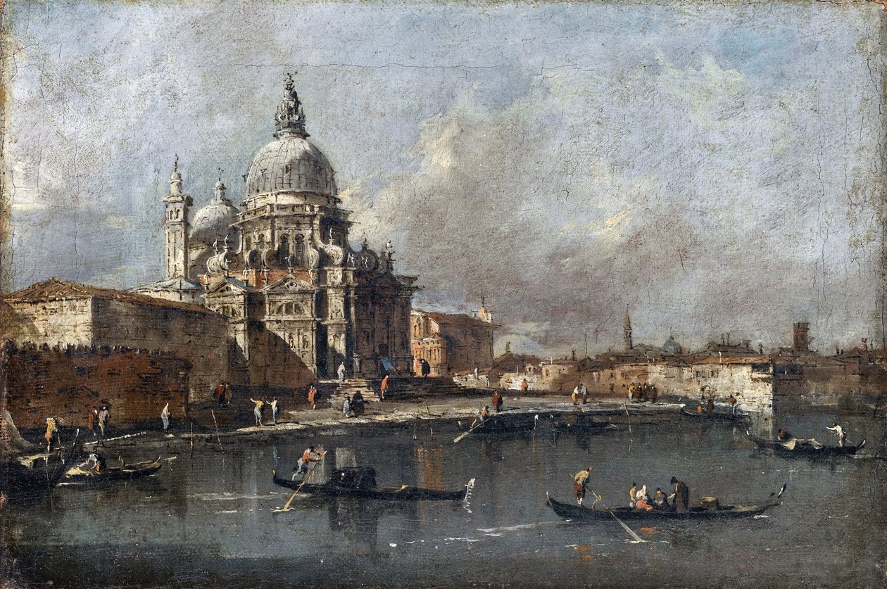 Santa Maria della Salute in Venedig von Francesco Guardi