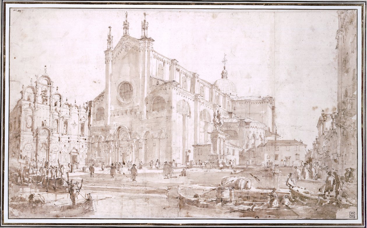Santi Giovanni e Paolo von Francesco Guardi