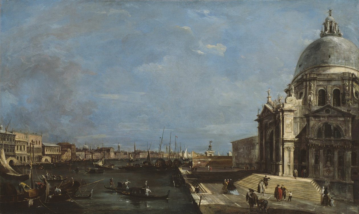 Der Große Kanal, Venedig von Francesco Guardi