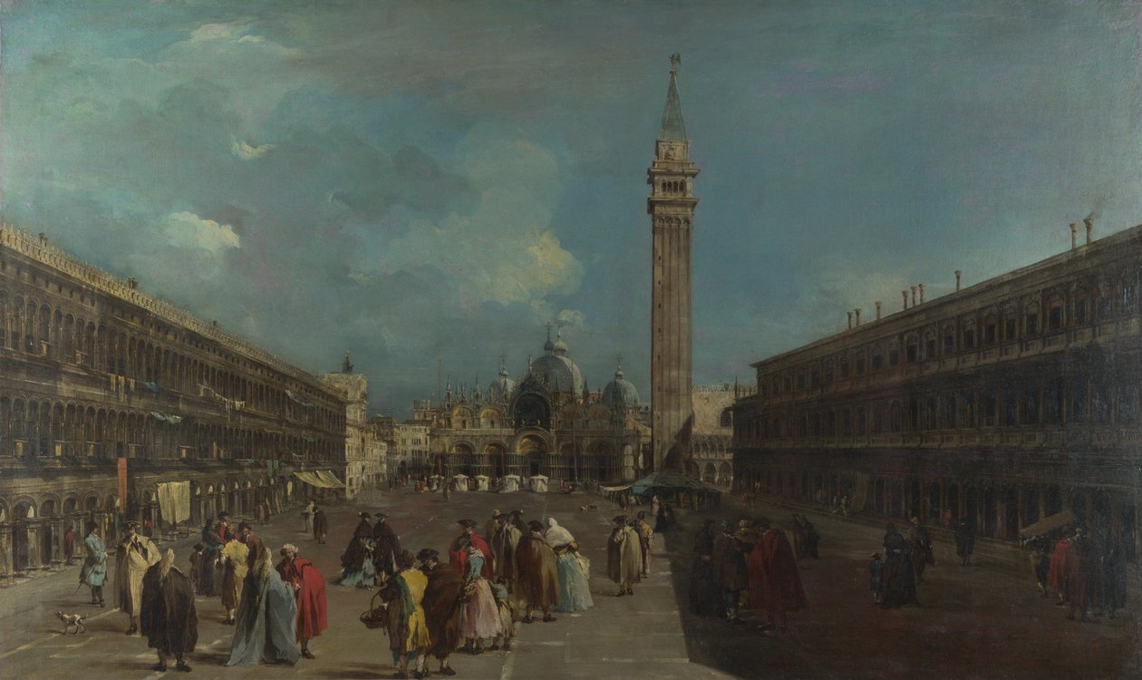 Venedig, Piazza San Marco, ca. 1760 von Francesco Guardi