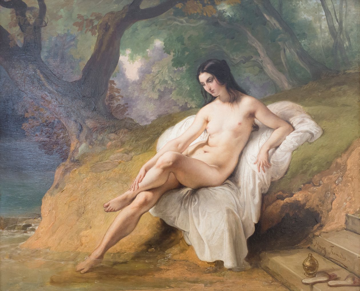 Badende von Francesco Hayez