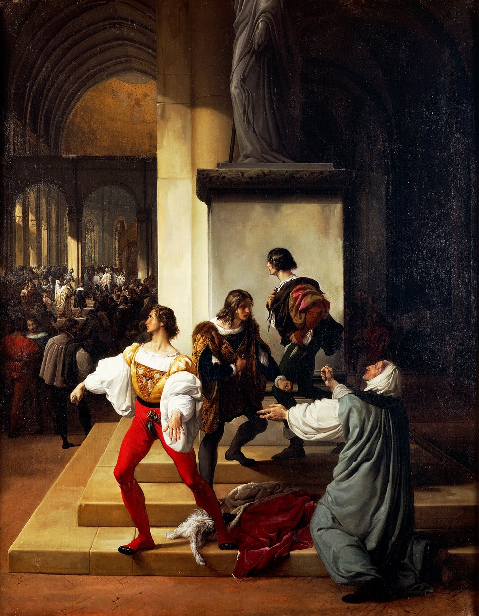 Verschwörung von Lampugnani von Francesco Hayez