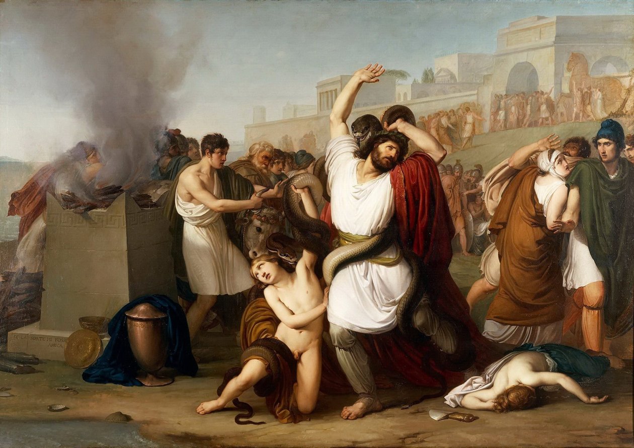 Laokoon, 1812 von Francesco Hayez