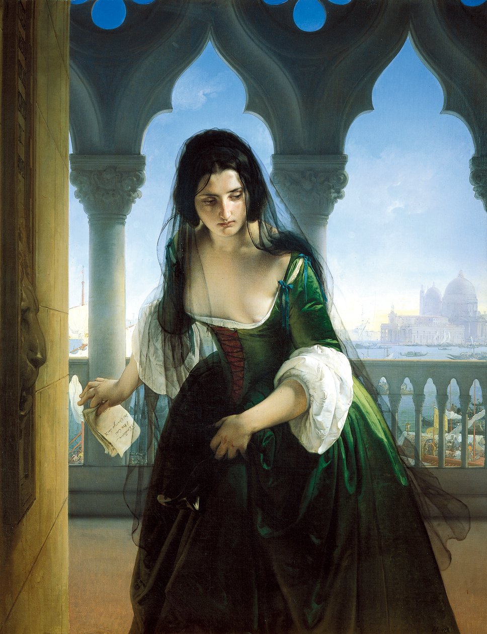 Geheime Anklage von Francesco Hayez