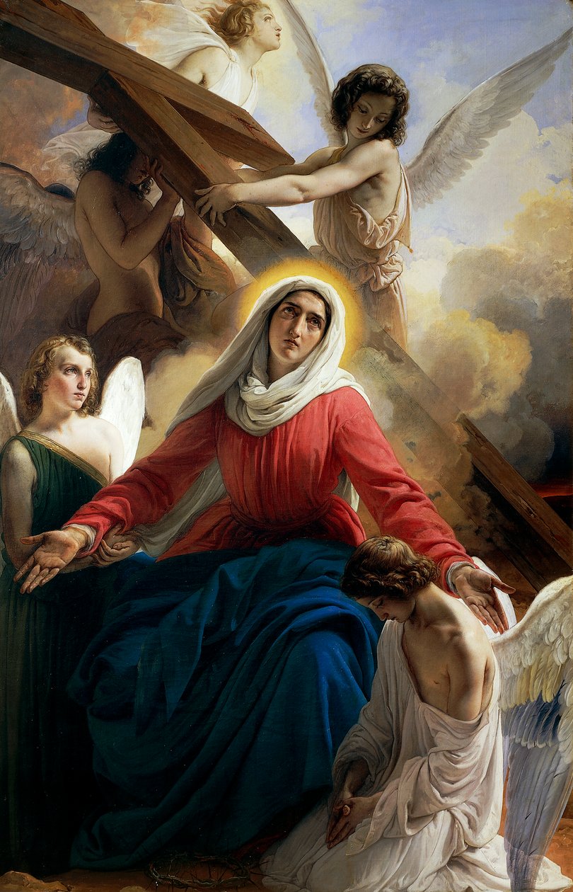 Der Traurige von Francesco Hayez