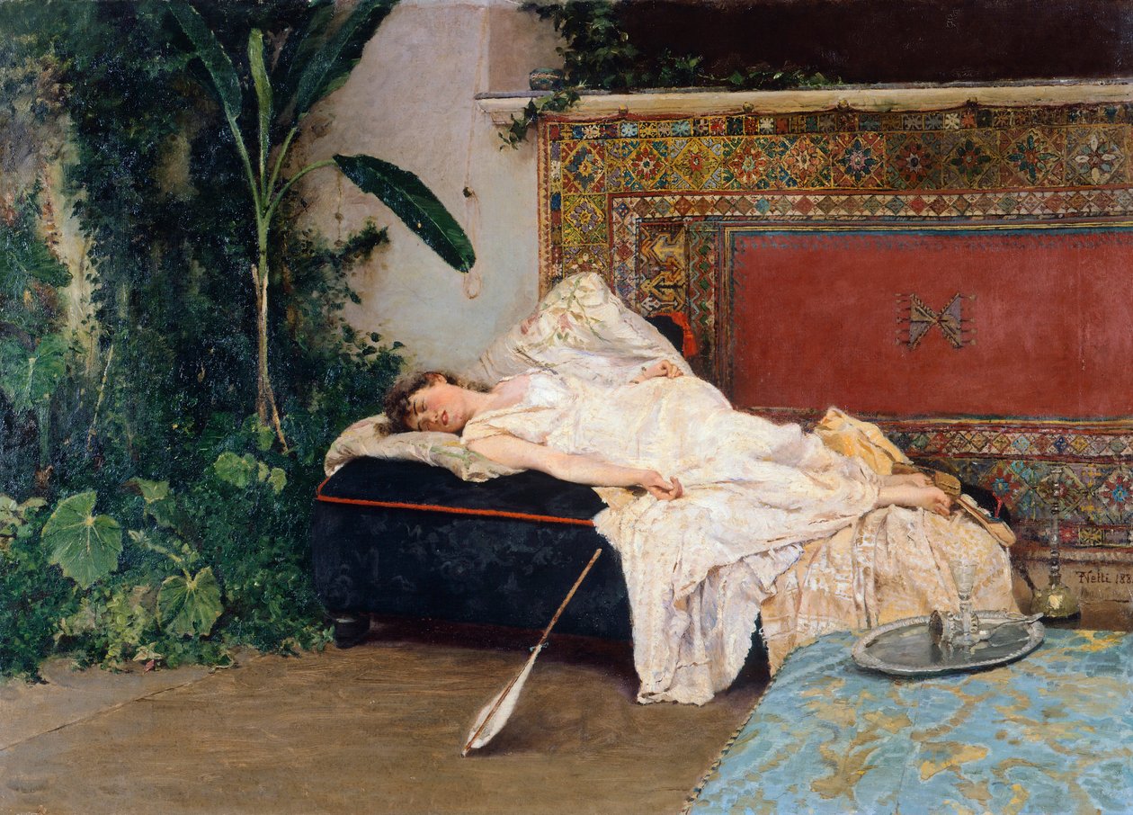 Die Siesta von Francesco Netti