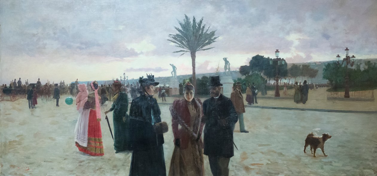 Piazza Vittoria von Francesco Paolo Diodati