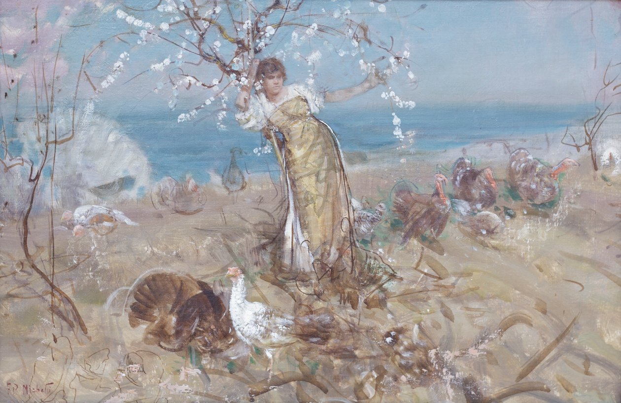 In der Freude der Sonne von Francesco Paolo Michetti