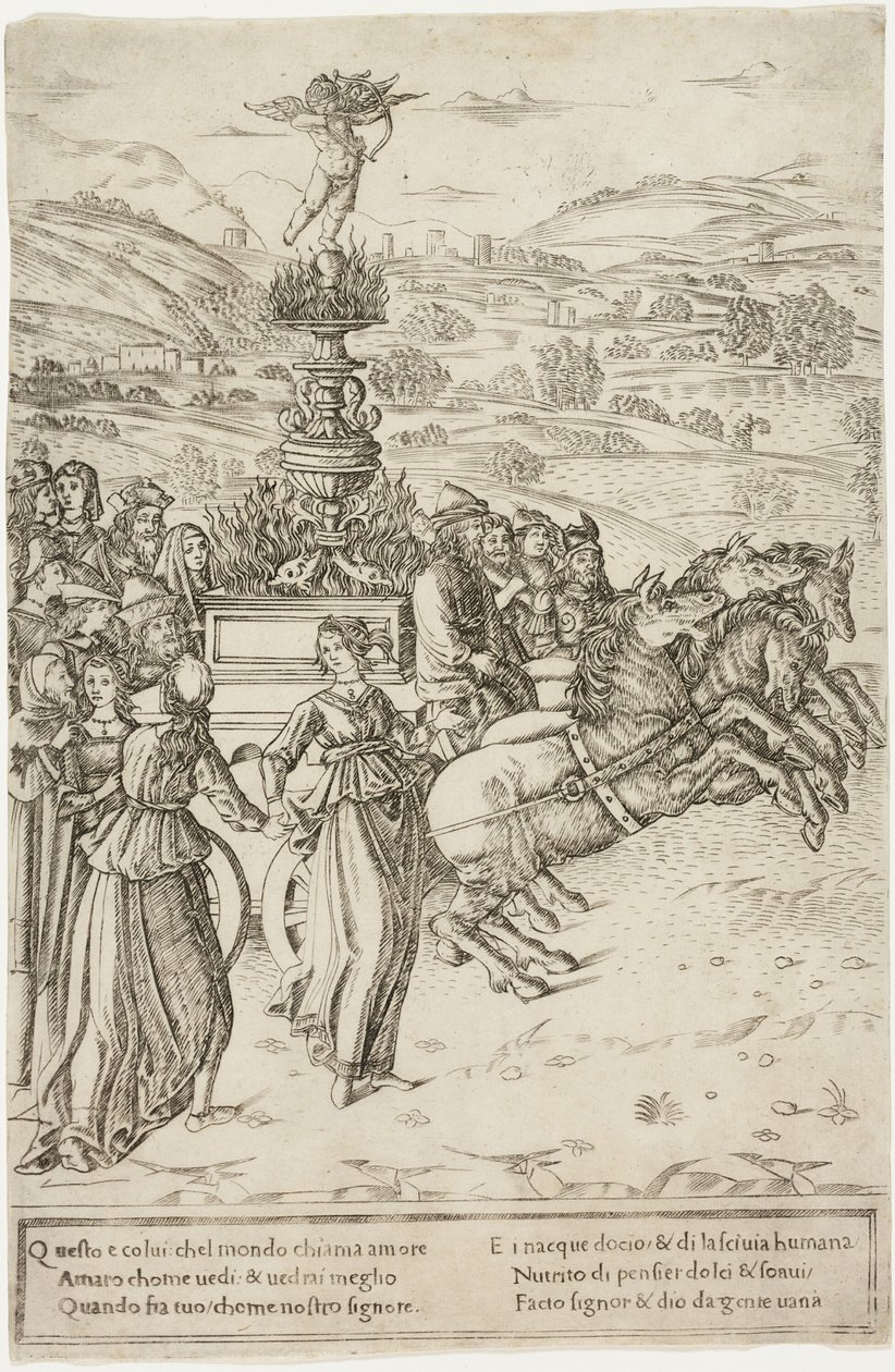 Der Triumph der Liebe von Francesco Rosselli