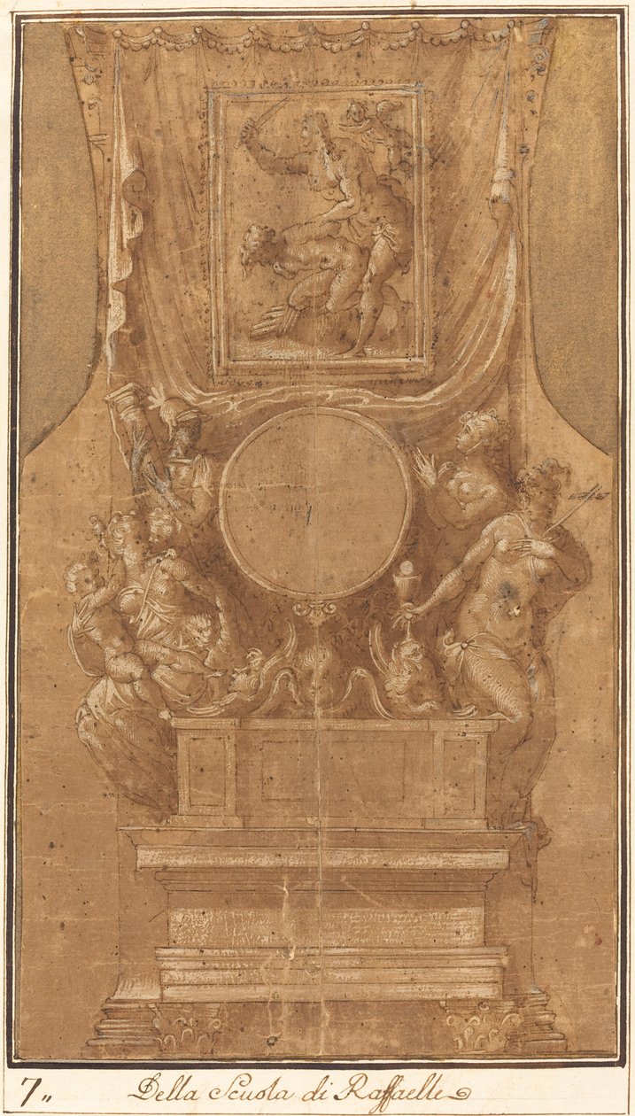 Entwurf für einen Altar von Francesco Salviati