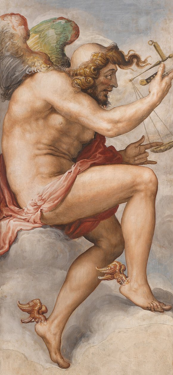 Zeit als Gelegenheit (Kairos) von Francesco Salviati