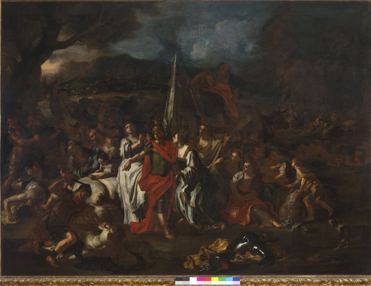 David, Besieger der Amalekiter von Francesco Solimena