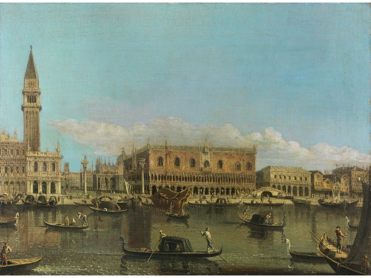 Francesco Tironi Blick auf den Markusplatz von Francesco Tironi