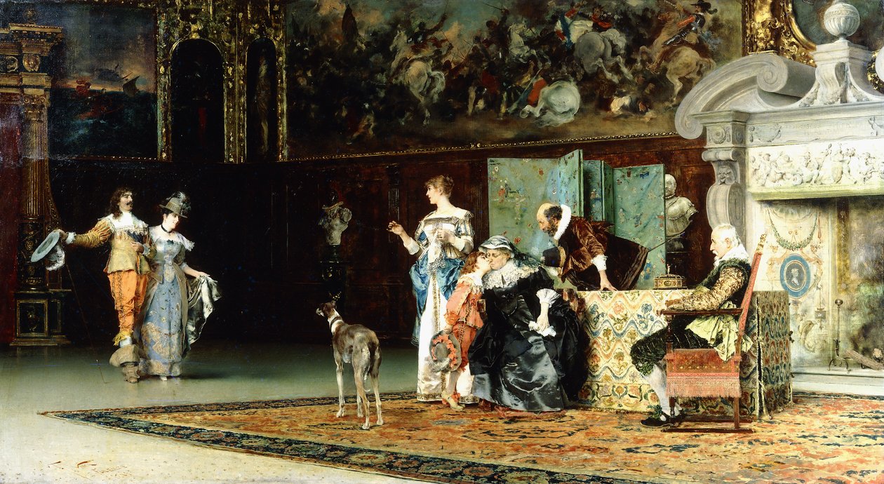 Der Besuch der Großmutter von Francesco Vinea