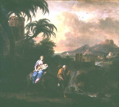Flucht nach Ägypten von Francesco Zuccarelli
