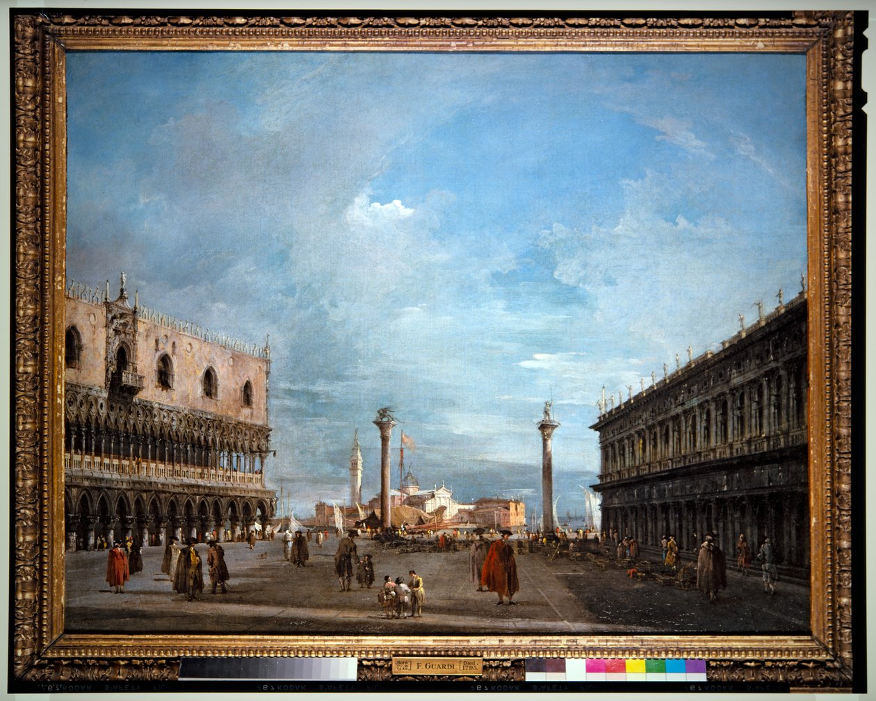 Piazzetta S. Marco von Francesco and/or Gian Antonio (1699 1761) Guardi