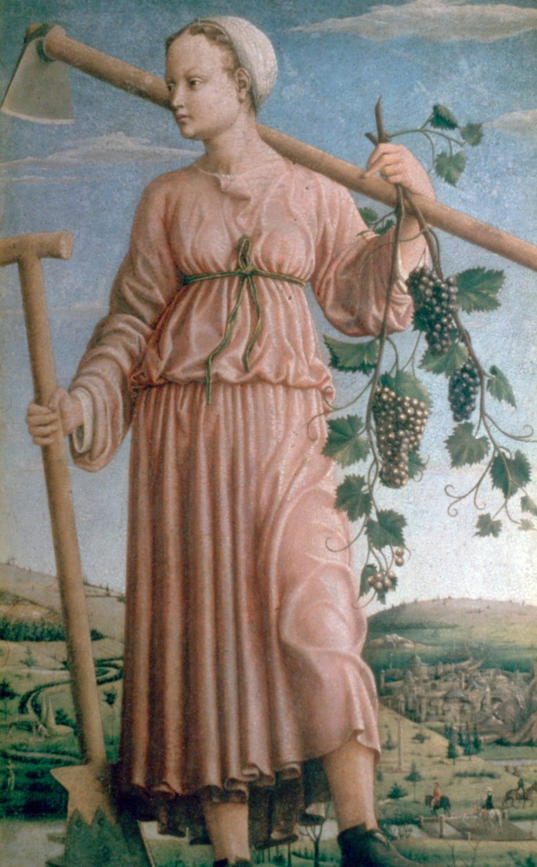 Allegorie des Herbstes, 15. Jahrhundert von Francesco del Cossa