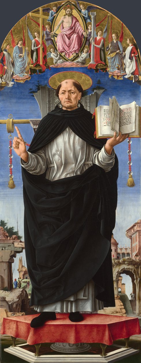 Heiliger Vinzenz Ferrer, ca. 1473-1475 von Francesco del Cossa