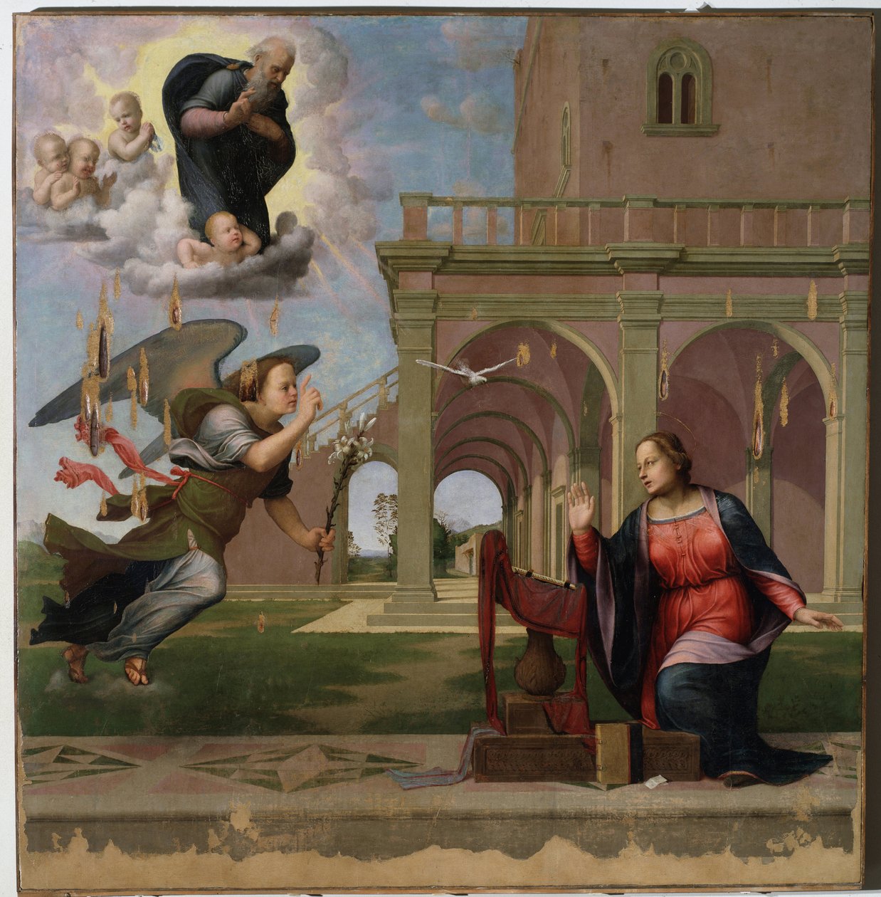 Verkündigung von Francesco di Cristofano Franciabigio
