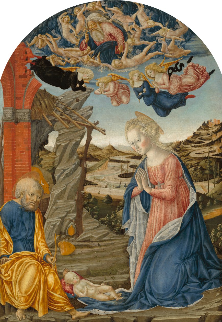 Die Geburt Christi von Francesco di Giorgio Martini