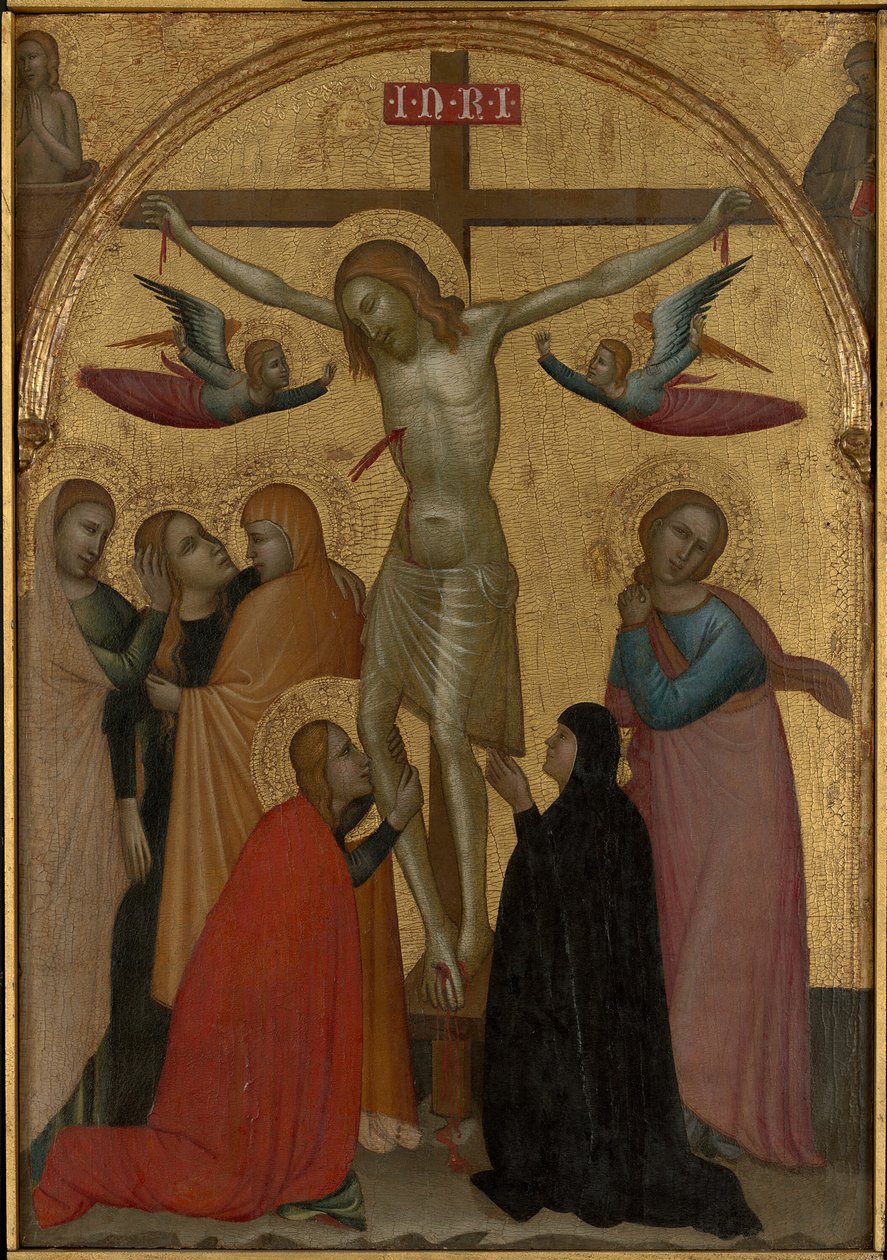 Die Kreuzigung, ca. 1370 von Francescuccio Ghissi