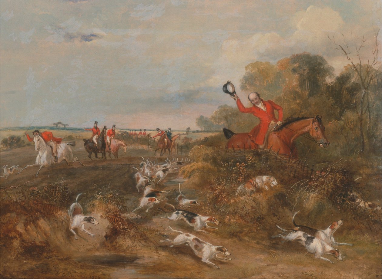 Bachelors Hall - Hounds Capping von Francis Calcraft Turner