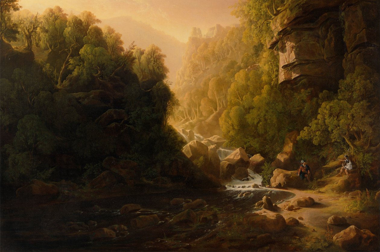 Der Bergstrom von Francis Danby