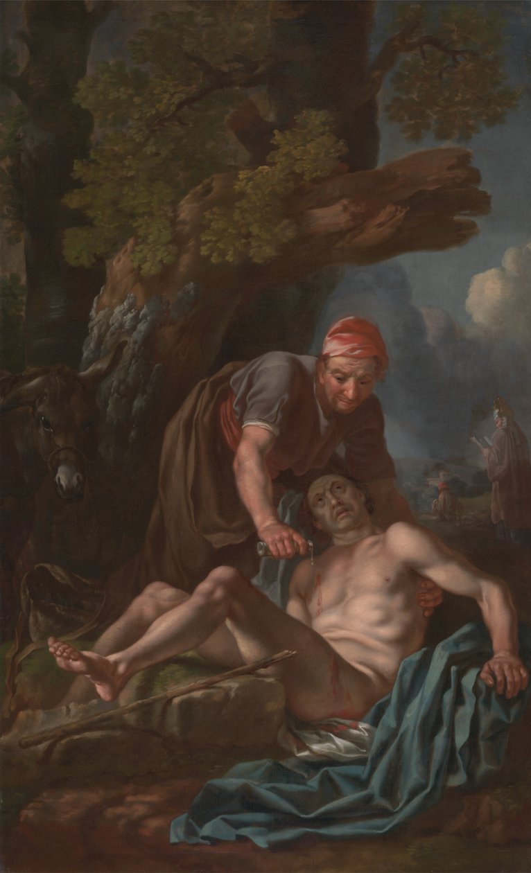 Der barmherzige Samariter von Francis Hayman