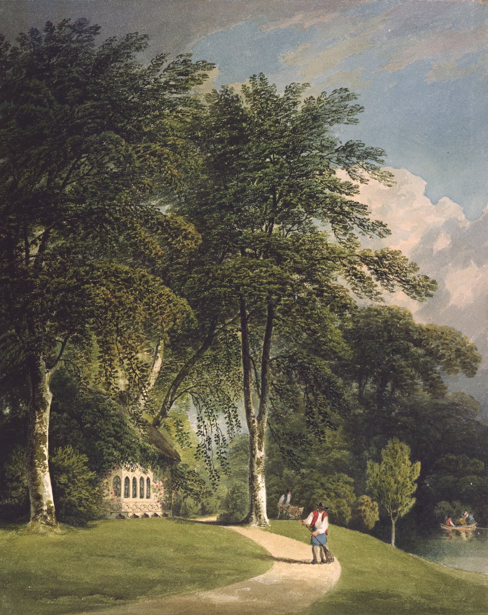Stourhead, Wilts von Francis Nicholson