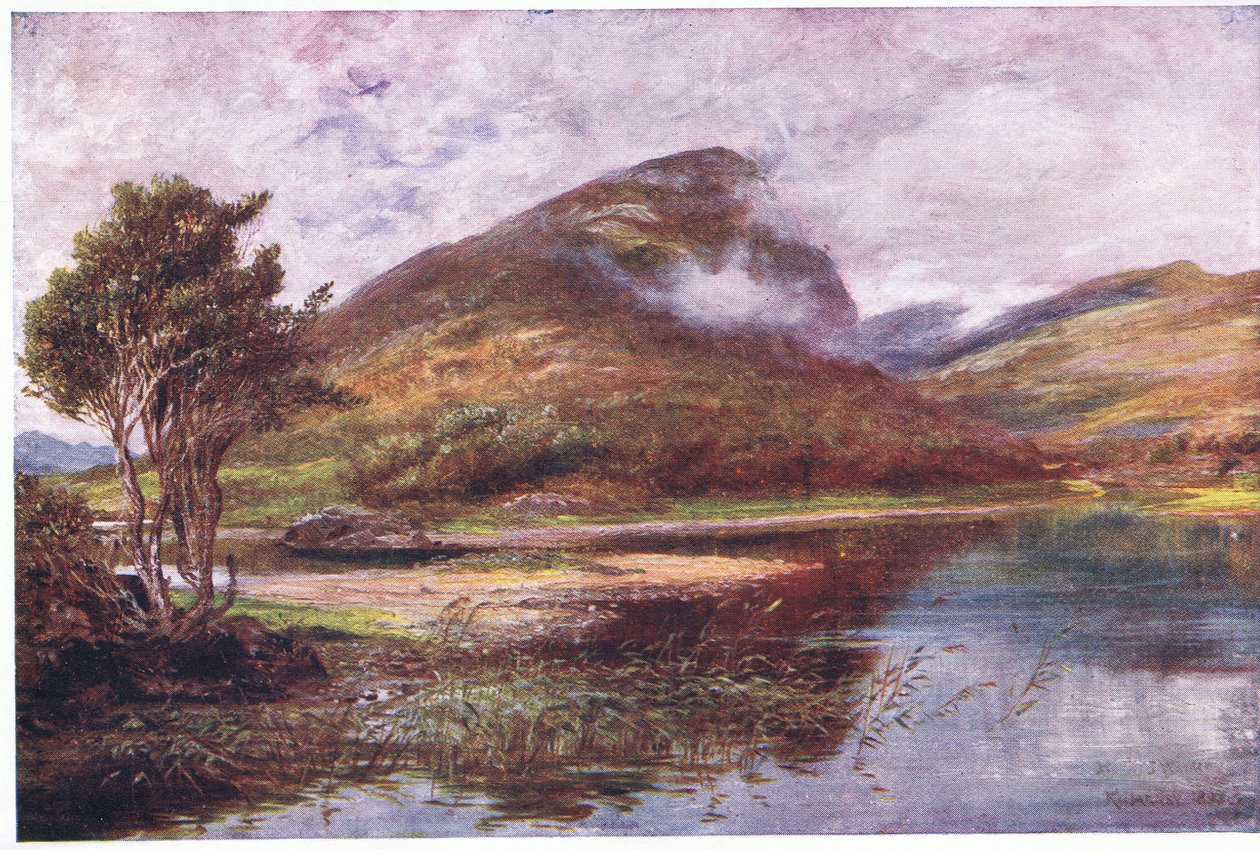 Das Adlernest, Killarney, aus Einblicke in viele Länder: Irland, veröffentlicht von Adams & Charles, 1909 von Francis S. Walker