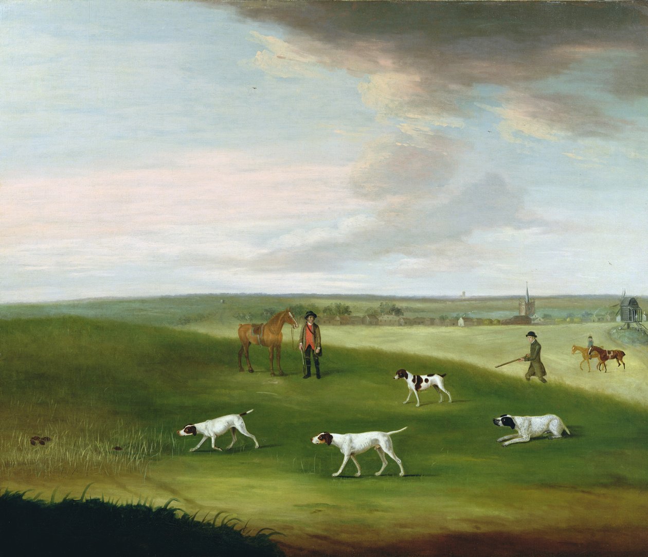 Eine Jagdszene von J. Francis Sartorius