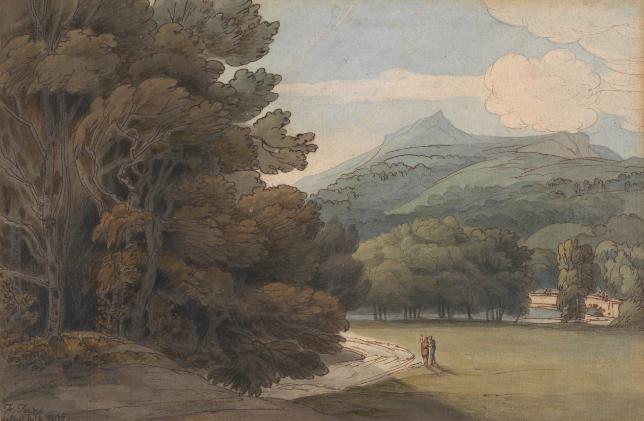 In der Nähe von Ambleside von Francis Towne