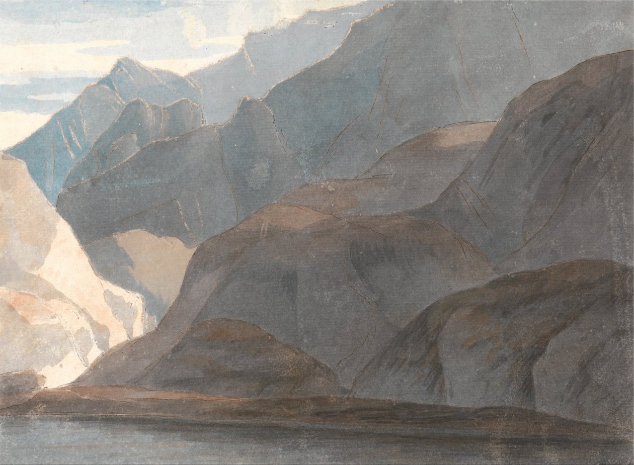 Am Comer See von Francis Towne