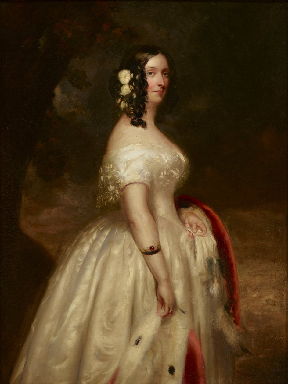 Porträt einer Dame von Francis Xavier Winterhalter