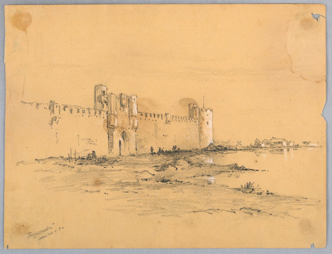 Aigues-Mortes von Francis Augustus Lathrop
