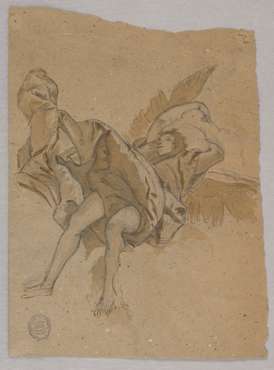 Studie für einen Engel von Francis Augustus Lathrop